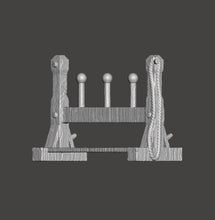 Load image into Gallery viewer, 1/12 Scale Head Rack - STL FILE ONLY
