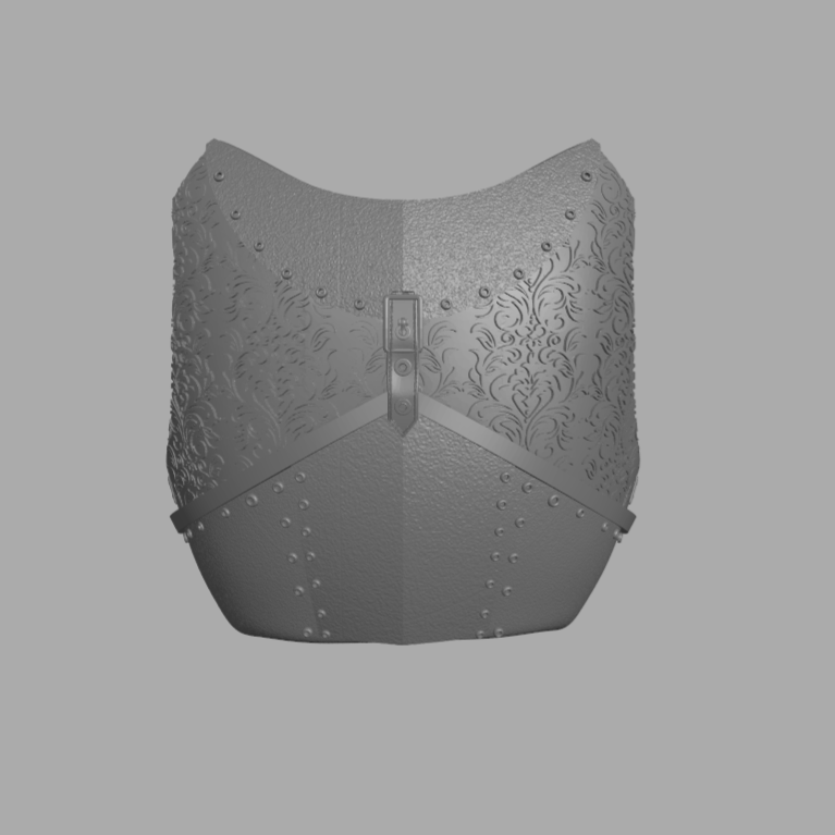 Armor Chest Plate Ornate Noble Bear Customs
