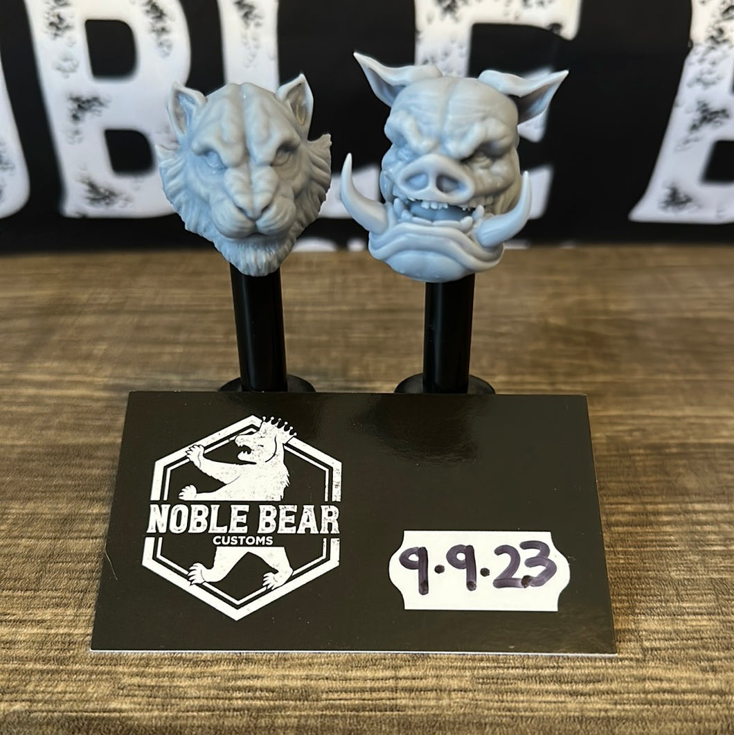 READY TO SHIP - Animals Heads Pack 1.0