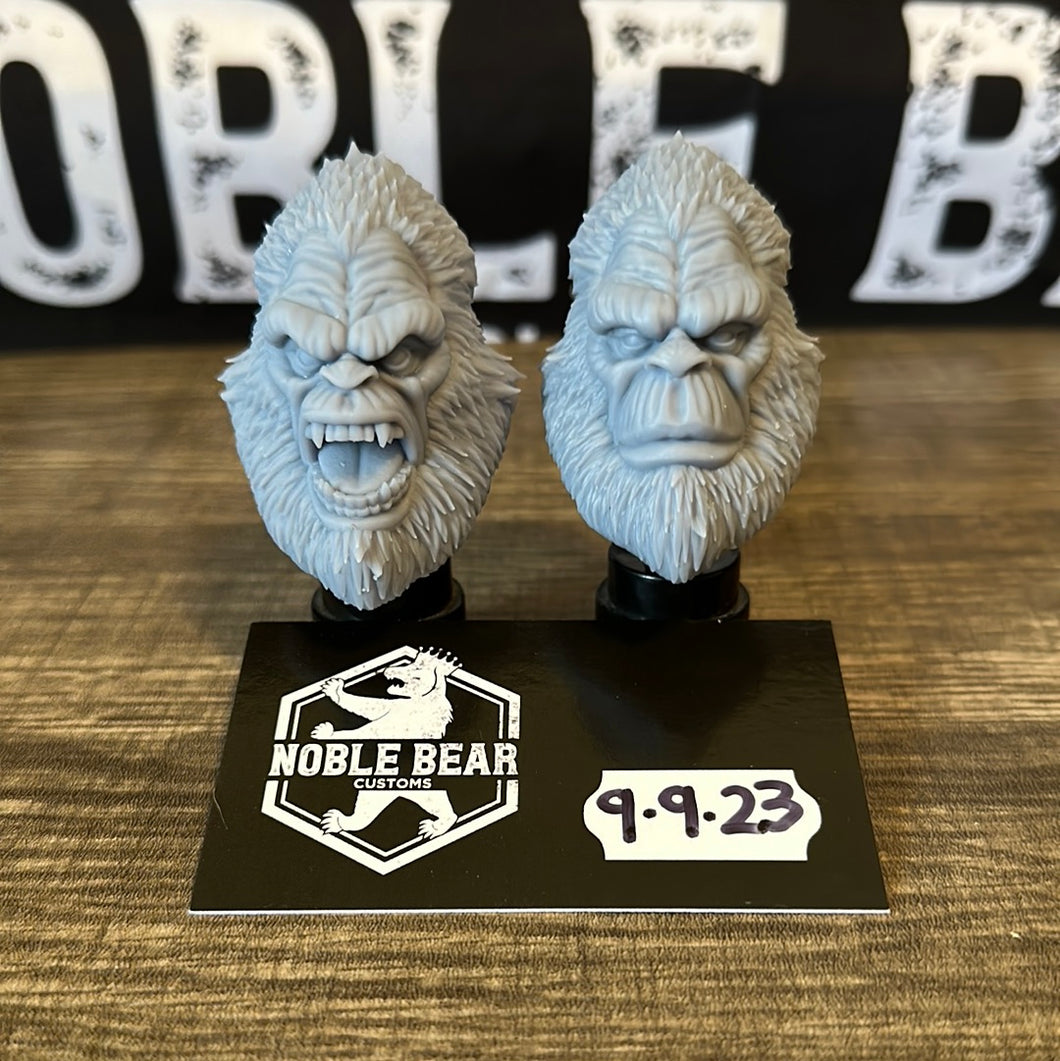 READY TO SHIP - Big Foot 2Pack- Scaled for Memory Toys