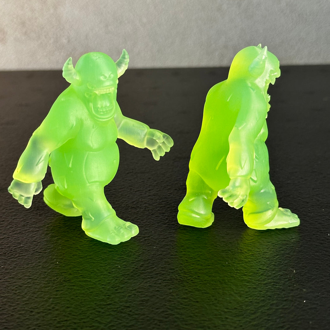 Ready To Ship. Silly Yeti-Patterson Strut-Green