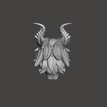 Load image into Gallery viewer, Dragon Warrior Head w/ Flex Resin Jaw
