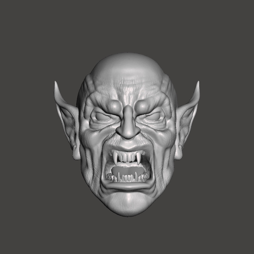 Vampire Lord Bald Head