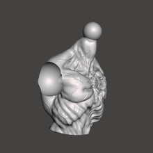 Load image into Gallery viewer, Vampire Naked Torso w/ Knifed Heart
