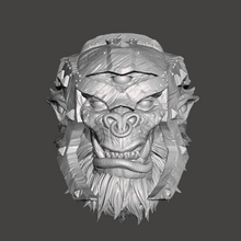 Load image into Gallery viewer, Troll - Third Eye Monkey Warrior
