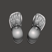 Load image into Gallery viewer, Aztec Warrior Feet
