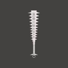 Load image into Gallery viewer, Aztec Warrior Shark Sword
