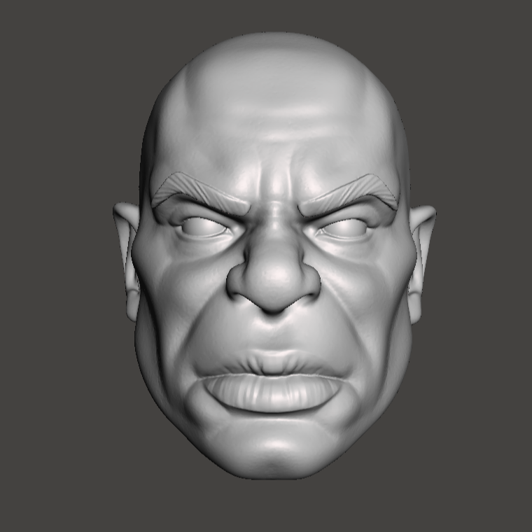 Bald is Beautiful Head