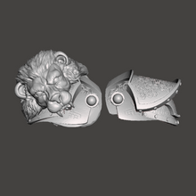 Load image into Gallery viewer, Lion Slayer Pauldrons
