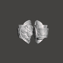 Load image into Gallery viewer, Lion King Wrist Armor
