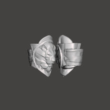 Load image into Gallery viewer, Lion King Wrist Armor
