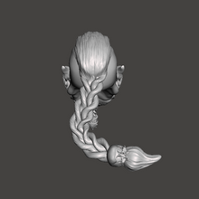 Load image into Gallery viewer, Bone Breaker Orc Braided Head
