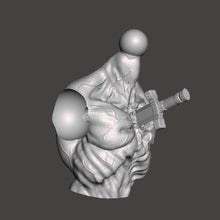 Load image into Gallery viewer, Vampire Naked Torso w/ Knifed Heart
