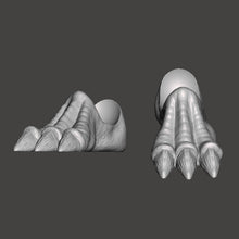 Load image into Gallery viewer, Dragon Warrior Feet
