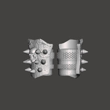 Load image into Gallery viewer, Spiked Wrist Armor
