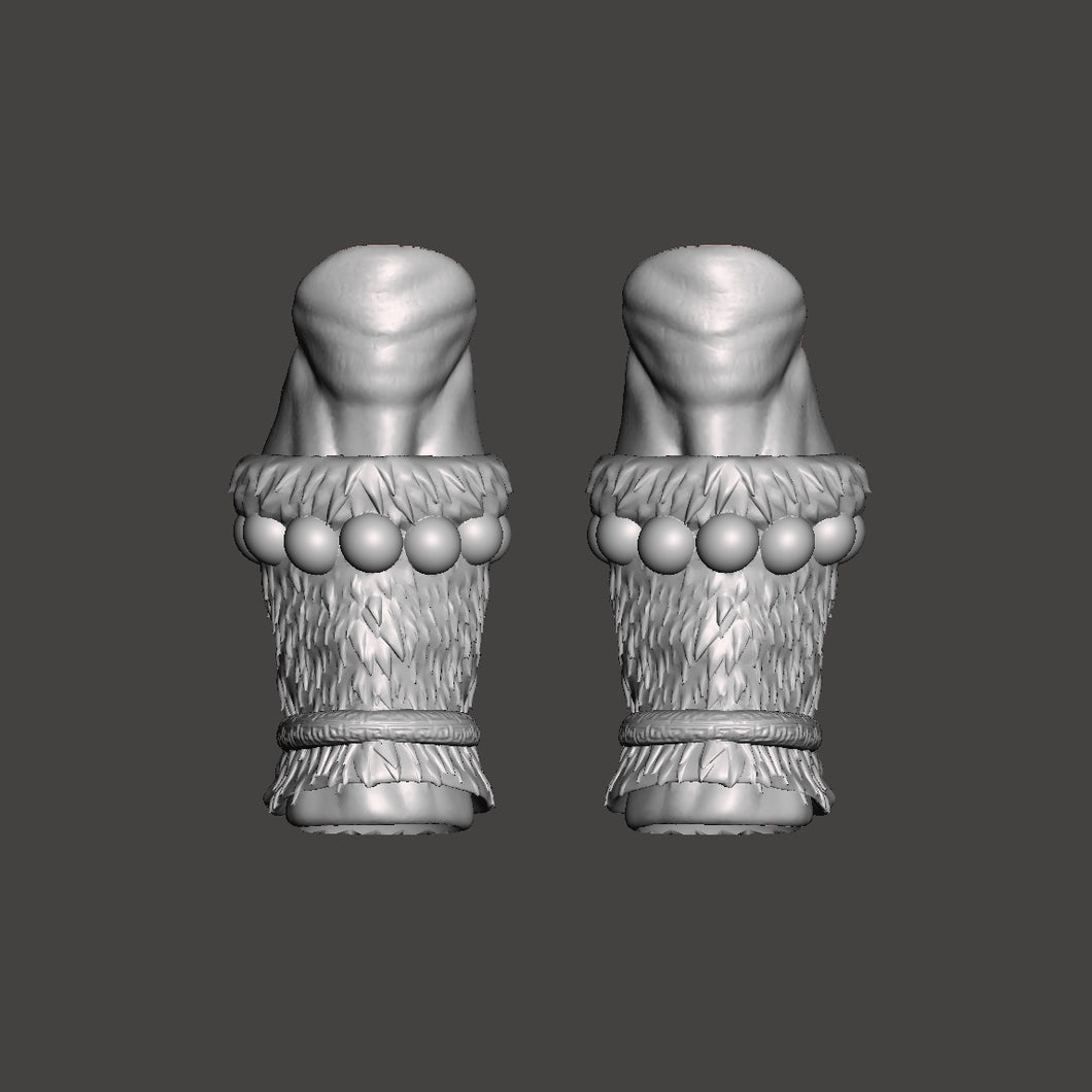 Aztec Jaguar God Leg Armor
