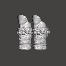 Load image into Gallery viewer, Aztec Jaguar God Leg Armor
