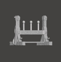 Load image into Gallery viewer, 1/12 Scale Head Rack - STL FILE
