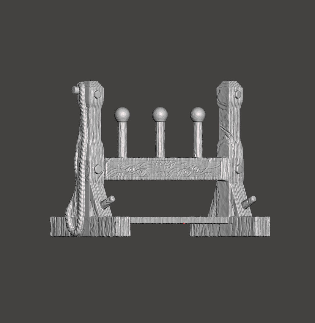 1/12 Scale Head Rack - STL FILE
