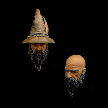 Load image into Gallery viewer, Noble Wizard Head with Hat
