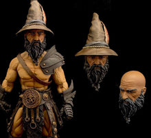 Load image into Gallery viewer, Noble Wizard Head with Hat
