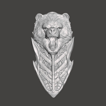 Load image into Gallery viewer, Noble Warrior Bear Shield
