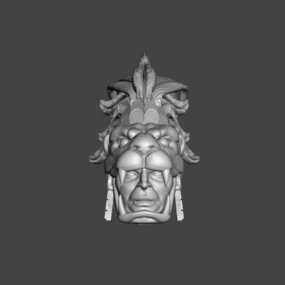 Aztec Jaguar Head
