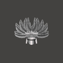 Load image into Gallery viewer, Aztec Warrior Skeleton Head
