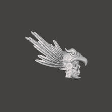 Load image into Gallery viewer, Aztec Warrior Skeleton Head
