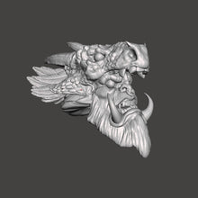 Load image into Gallery viewer, Bone Breaker Orc Dragon Head
