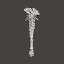 Load image into Gallery viewer, Noble Bear Skull Mace
